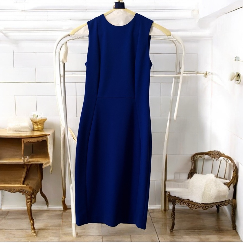 Calvin Klein Royal Blue Midi Dress